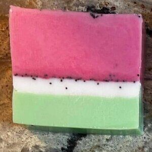 Watermelon | Shea Butter Soap Base 4 oz Bar
